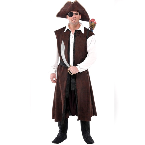 COPY - Adults Pirate Vest - Picture 1 of 5